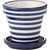 Bleu Cobalt Et Blanc