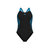 Zwart/blauw