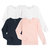 Blanco + Azul Marino + Rosa