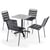 Marbre Chaise Gris Anthracite