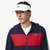 Navy blue/red