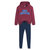 Bleu Marine + Bordeaux
