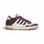 White/burgundy