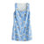 Bleu Motif Fleurs