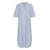 Bleu Ebb And Flow Melange/Blanc Chalk Stripe