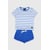 Blanc/Blue Saphir