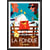 Affiche + Cadre En Bois - Noir