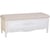 Blanc Patiné Assise Beige Clair