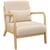 Beige, Bois Naturel