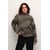 Beige/Noir Rayures Feather Gray / Black Melange