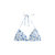 Blanc/Bleu Ditsy Floral