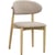 Beige Tressé Et Chêne Naturel