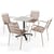 Terrazzo Moucheté Fauteuil Taupe