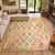 Multicolore, Orange, Vert