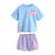 Bleu/Rose