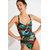 Estampado fundo preto