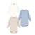 Bianco + beige + blu