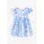 Bleu Motif Fleurs
