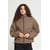 Marron Brown Check