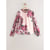 Ecru/Rose Floral