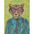 Pop Art Multicolore Vif Et Jaune