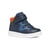 Bleu Marine/Orange