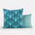 Blau Bedruckt