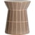 Marron Brillant Avec Lignes Claires
