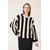 Noir Beige Black & Dune Stripe
