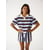 Bleu Ciel / Marron