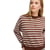 Marron Chestnut Blossom Ridge Stripe