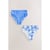 Bleu Motif Fleurs