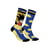 Bleu Clair/Bleu Foncé/Noir/Beige