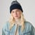 Bleu - Coralie Fairisle Beanie Navy Blazer