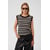 Noir Beige Black And Walnut Stripe