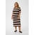 Marron Coffee Bean/Turtledove Stripe