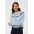 Bleu Blue Mel. Grey/Chalk Pattern