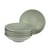 Assiettes Creuses Champêtre En Faïence - Lot De 6 - Diamètre 19 Cm - Compatible Lave-vaisselle Et Micro-ondes