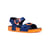 Bleu Roi/Orange