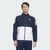 White / Collegiate Navy