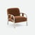 Marron/chrome