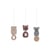 Marron, Rose, Gris