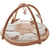 Ecru, Blanc, Marron