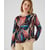 Marron Jacquard Feuille