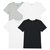 Black + Grey + White