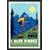 Affiche + Cadre En Bois - Noir