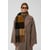 Marron Bronze Brown Square Check