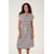 Bleu Blue Melange Stripe