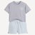 Grau/blau