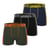 Kaki/Orange/Noir/Beu Foncé/Jaune/Gris